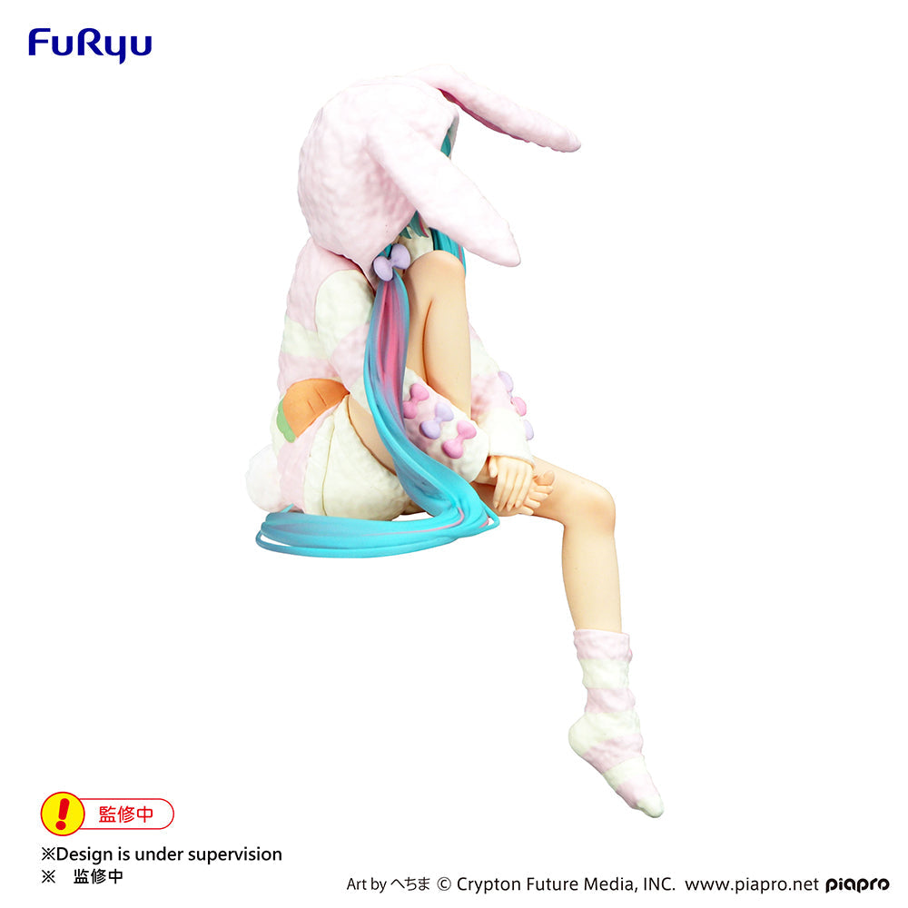 Hatsune Miku - Noodle Stopper Prize Figure - Rabbit Ear Hood Pajama