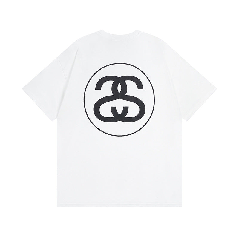 Stussy T Shirts Casual Loose Couple T Shirts