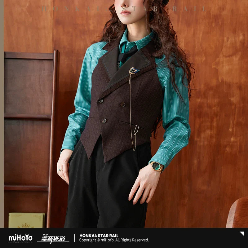 Honkai: Star Rail - Aventurine Theme - Brooch