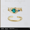 Honkai: Star Rail - Aventurine Theme - Ring Set