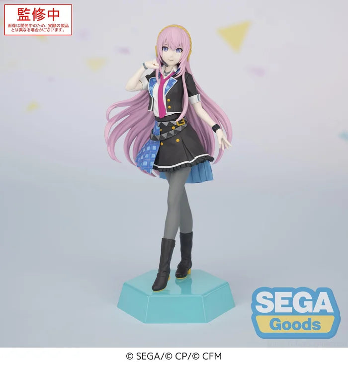 Desktop x Decorate Collections "HATSUNE MIKU: COLORFUL STAGE!" "School SEKAI Megurine Luka" - Prize Figure