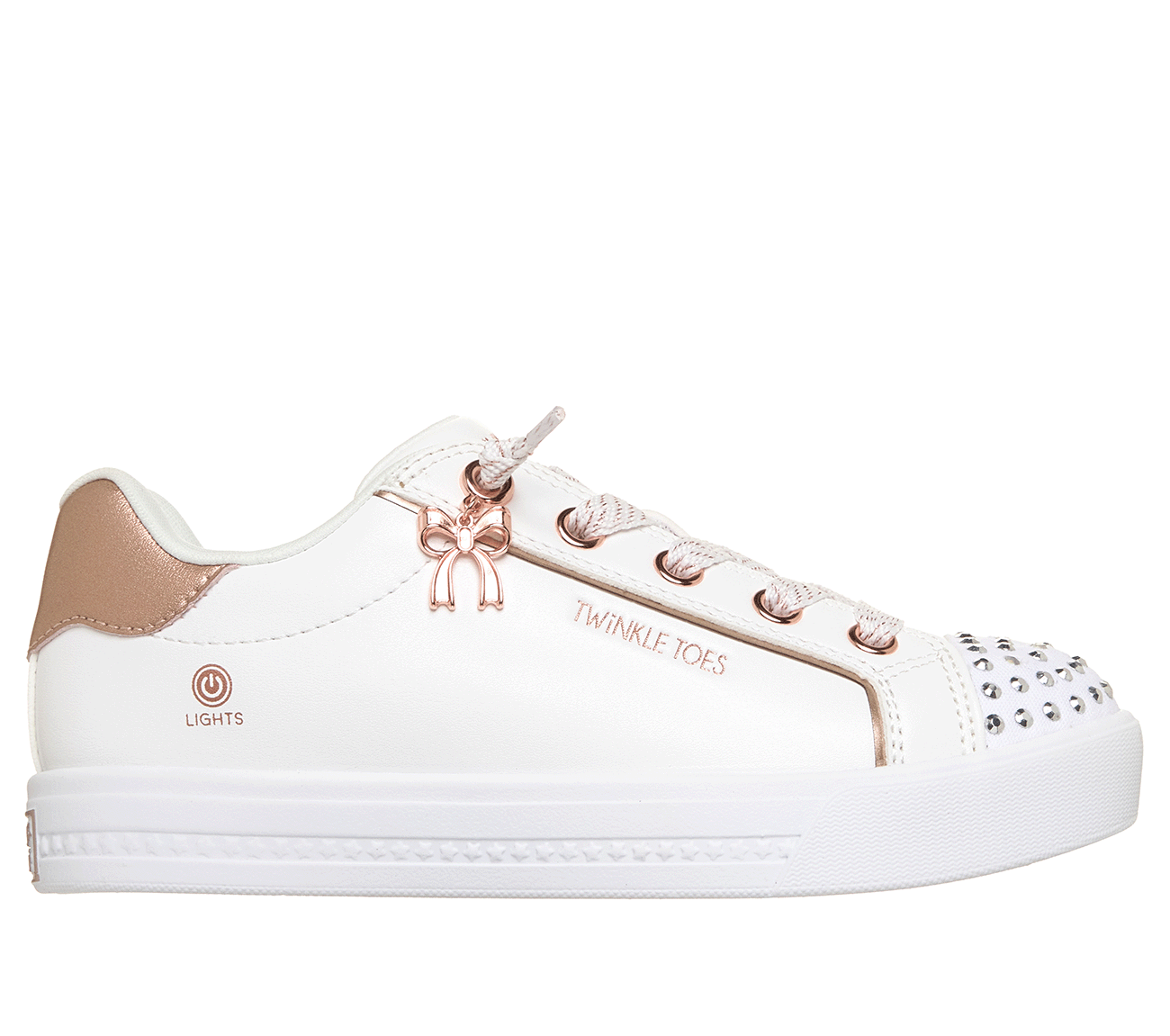 Twinkle Toes: Twinkle Star, WHITE / ROSE GOLD